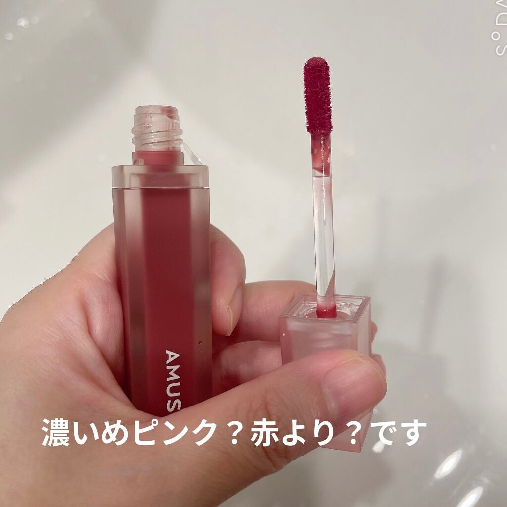 デュー ベルベット/AMUSE/口紅を使ったクチコミ(2枚目)