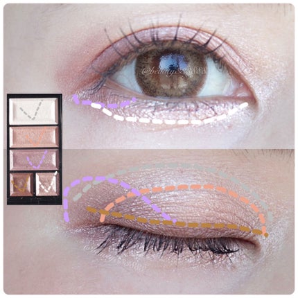 ショコラスウィート アイズ/リンメル ロンドン/アイシャドウパレットを使ったクチコミ(4枚目)