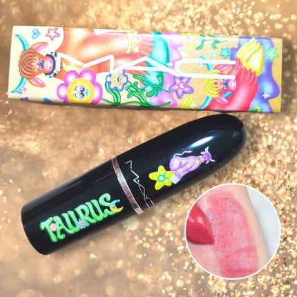 ラスターガラス リップスティック(アストロシャイン コレクション)/M・A・C/口紅を使ったクチコミ(5枚目)