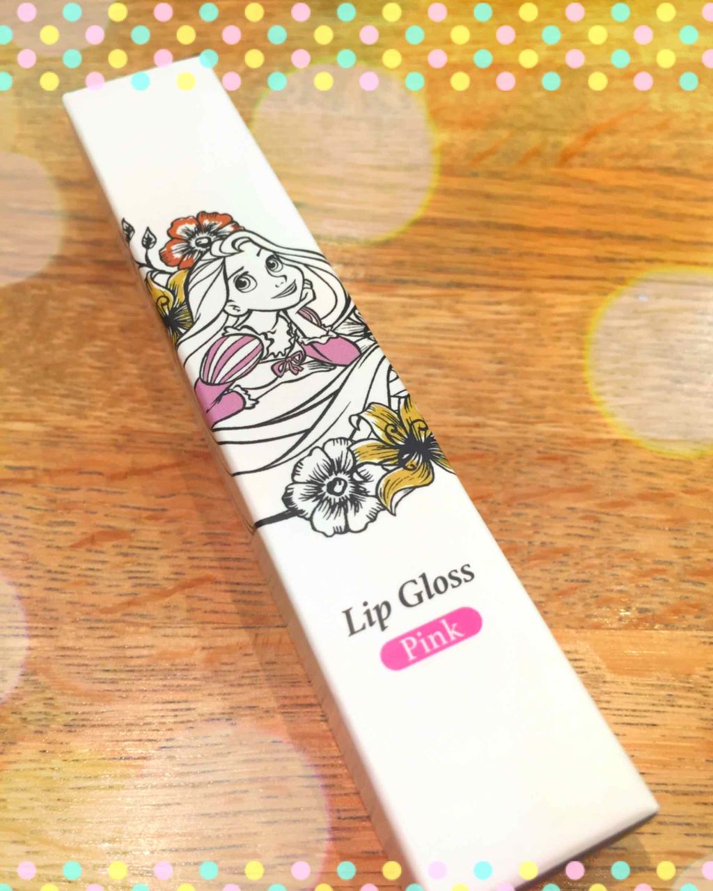 ラプンツェル リップグロス スティックタイプ/ディズニーストア/リップグロスを使ったクチコミ(1枚目)