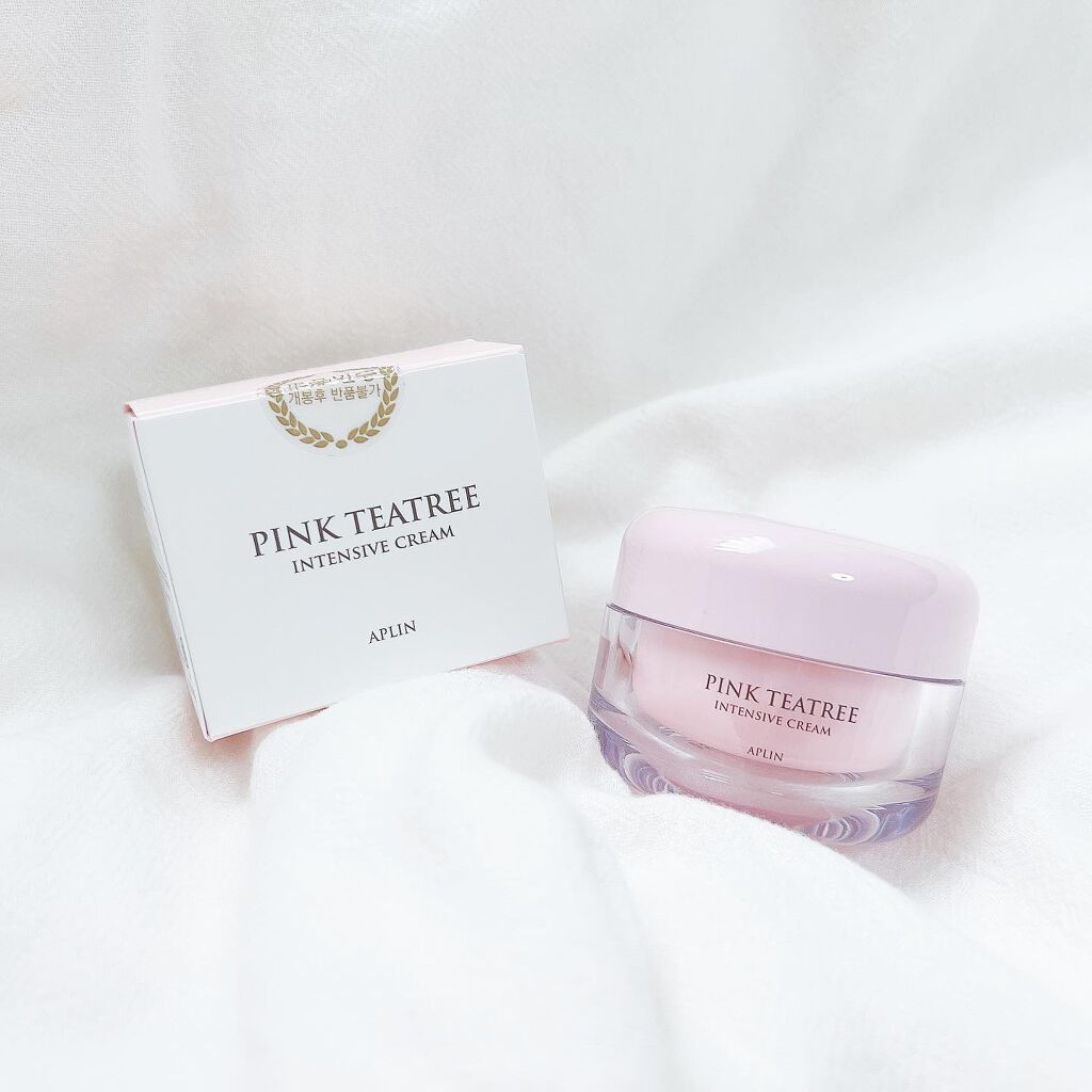 ピンクティーツリークリーム/APLIN/フェイスクリームを使ったクチコミ(1枚目)