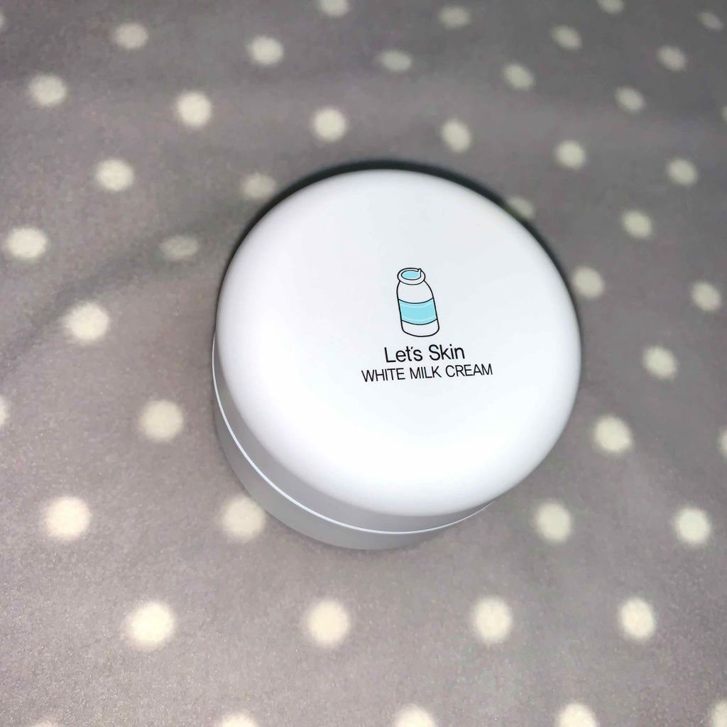 レッツスキン ホワイト ミルククリーム/SHINBEE JAPAN /フェイスクリームを使ったクチコミ(1枚目)