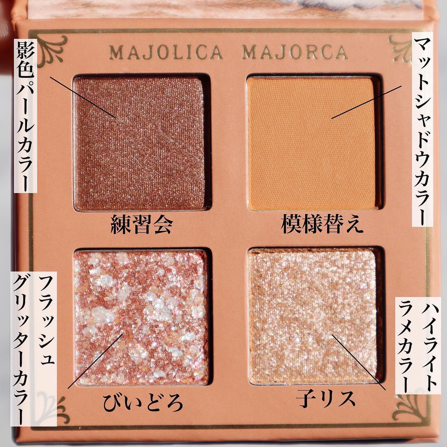 シャドーフラッシュ /MAJOLICA MAJORCA/アイシャドウパレットを使ったクチコミ(3枚目)