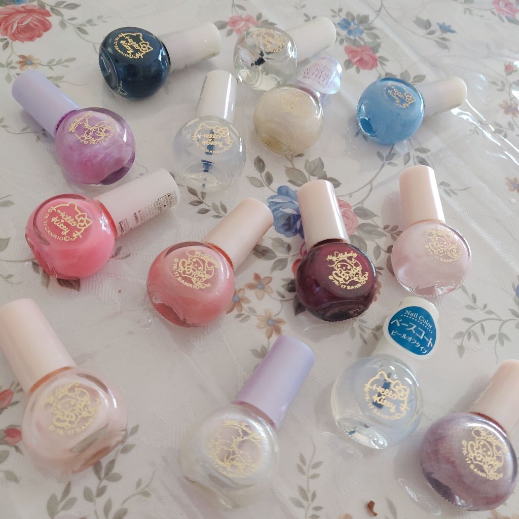 サンリオネイル/DAISO/マニキュアを使ったクチコミ(1枚目)