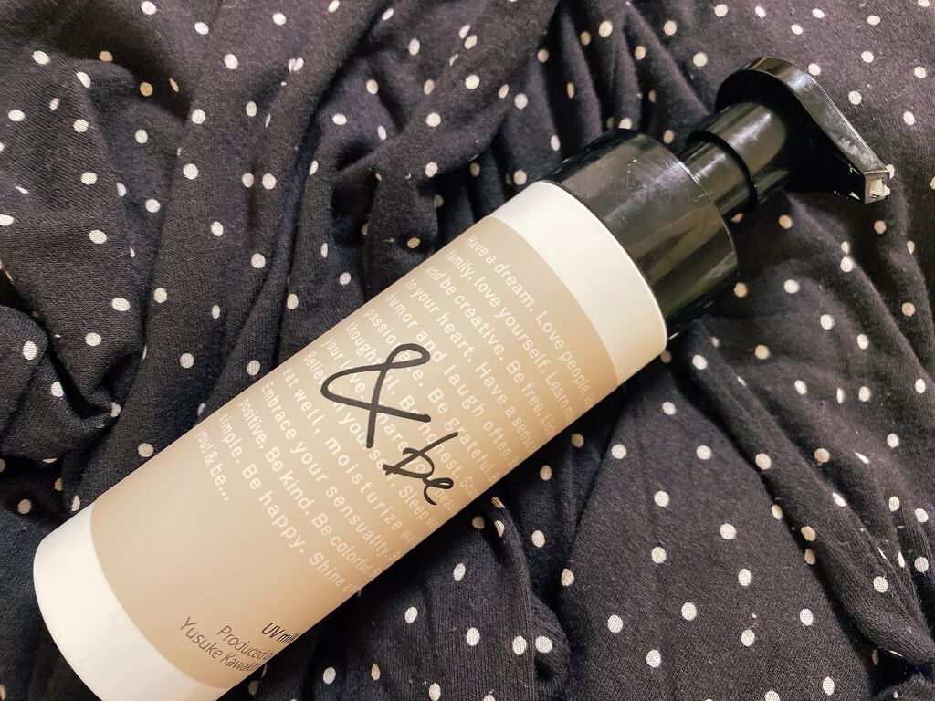 UVミルク/＆be/日焼け止め・UVケアを使ったクチコミ（1枚目）