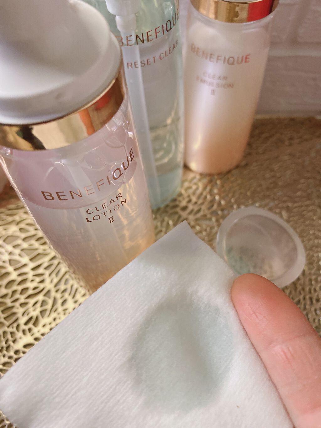 クリアローションI・II・III/BENEFIQUE/化粧水を使ったクチコミ（2枚目）