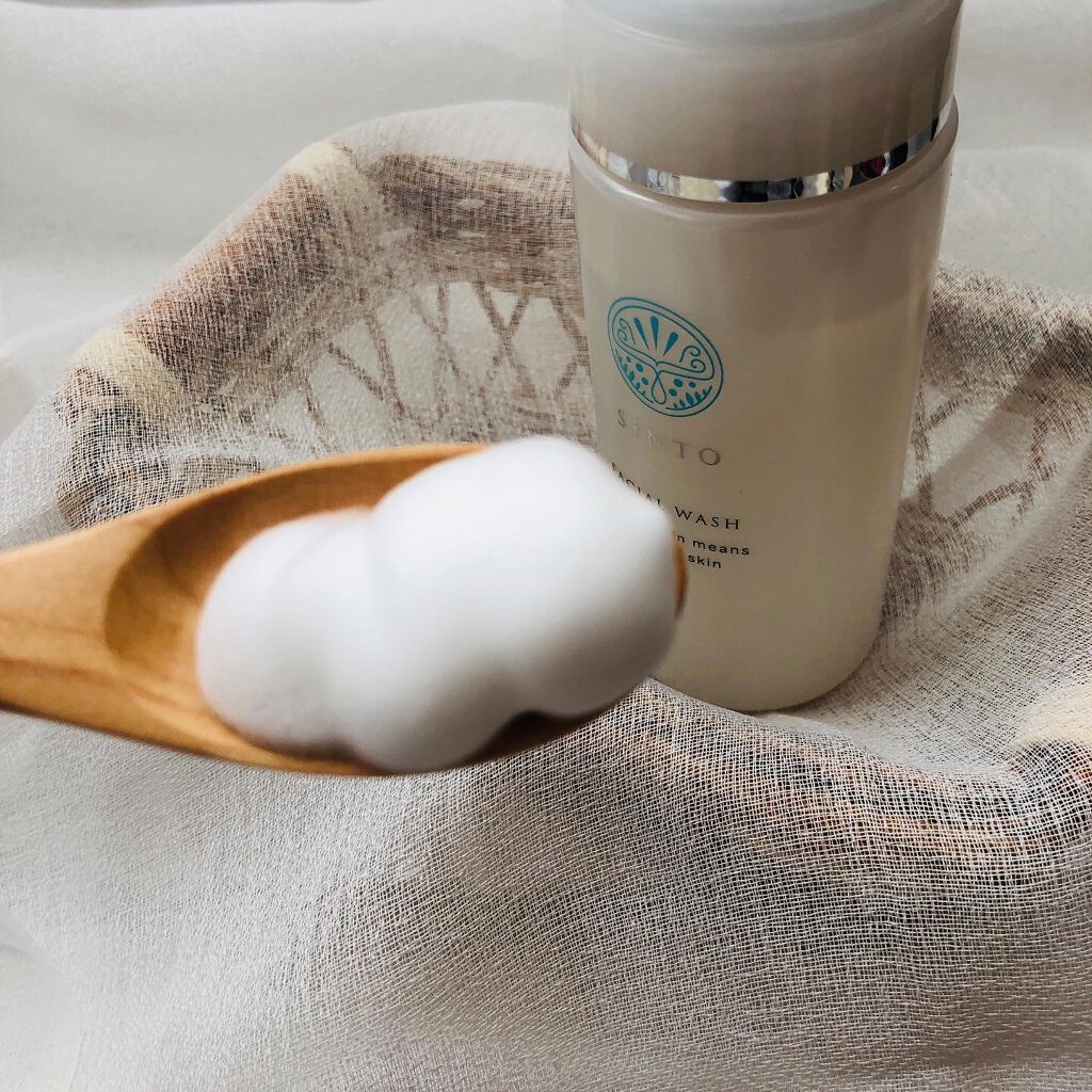 フェイシャルウォッシュ/SiNTO/洗顔フォームを使ったクチコミ（3枚目）