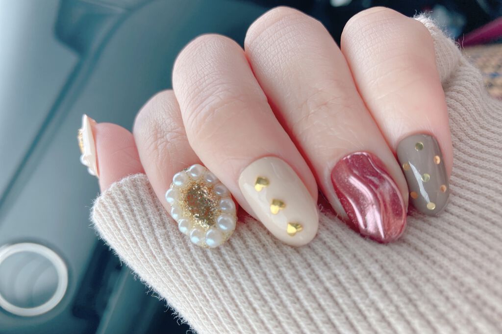 ネイル接着両面テープ/DAISO/ネイル用品を使ったクチコミ（3枚目）