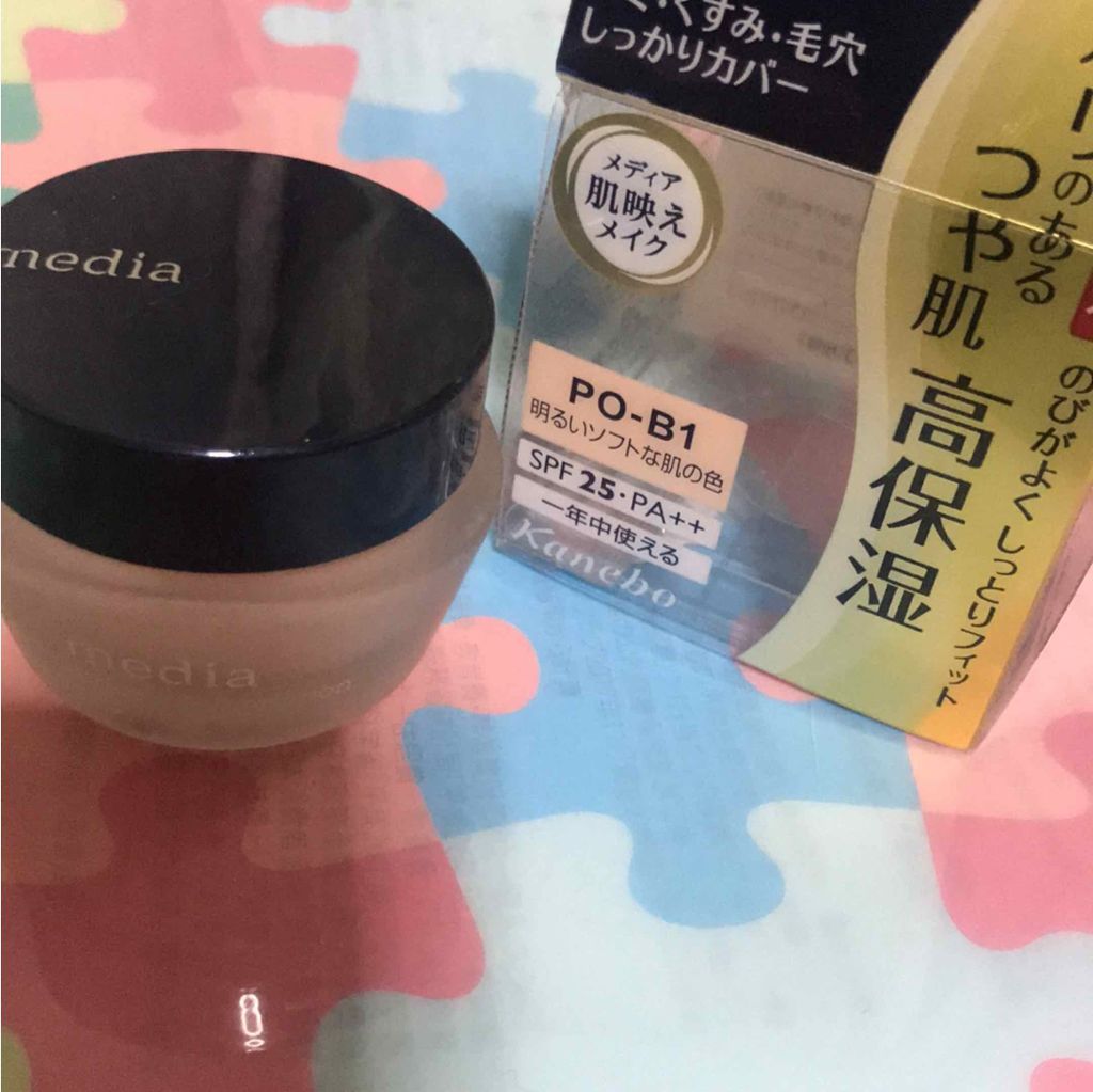 クリームファンデーション/media/クリーム・エマルジョンファンデーションを使ったクチコミ(1枚目)