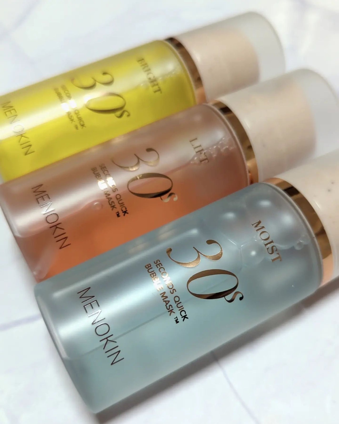 30秒クイックバブルマスク3種セット/MENOKIN/シートマスク・パックを使ったクチコミ(4枚目)