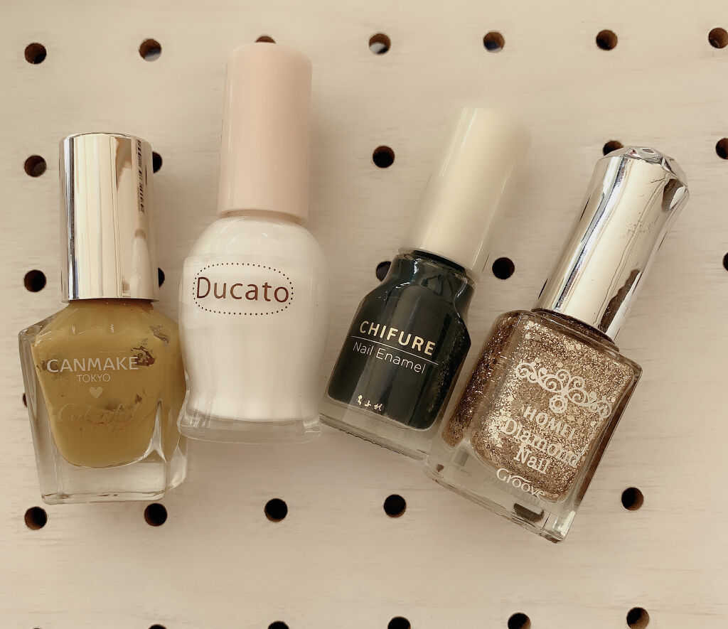 ナチュラルネイルカラーN 001 ホワイト/デュカート/マニキュアを使ったクチコミ（2枚目）