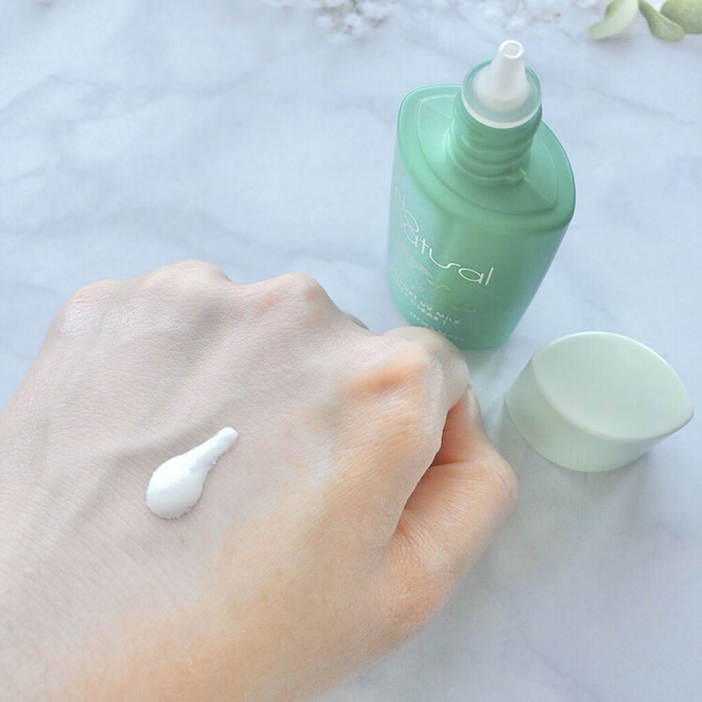 コンフォート ＵＶ ミルク ［ラスター クリア］/do natural/日焼け止めミルクを使ったクチコミ（3枚目）