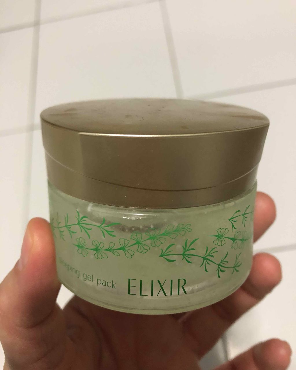 シュペリエル スリーピングジェルパック W/エリクシール/フェイスクリームを使ったクチコミ（1枚目）