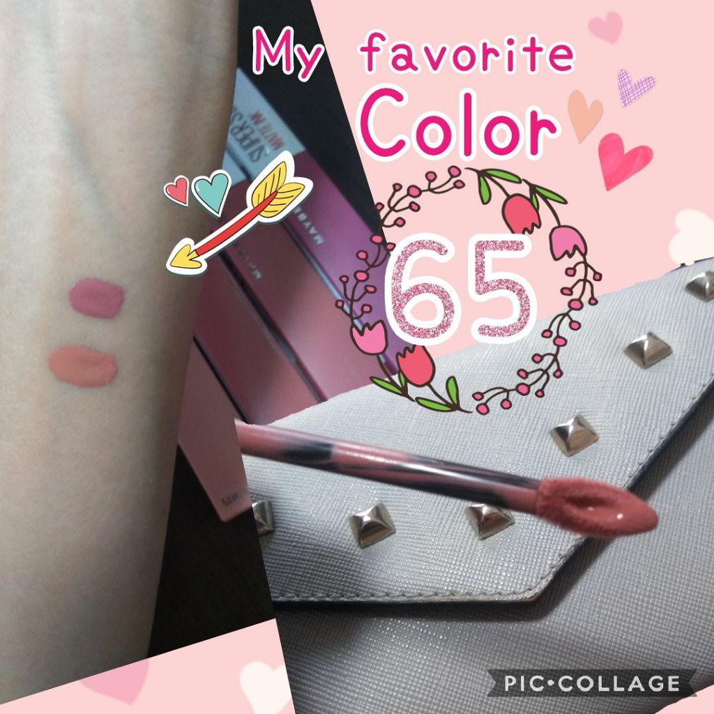 SPステイ マットインク/MAYBELLINE NEW YORK/口紅を使ったクチコミ(2枚目)