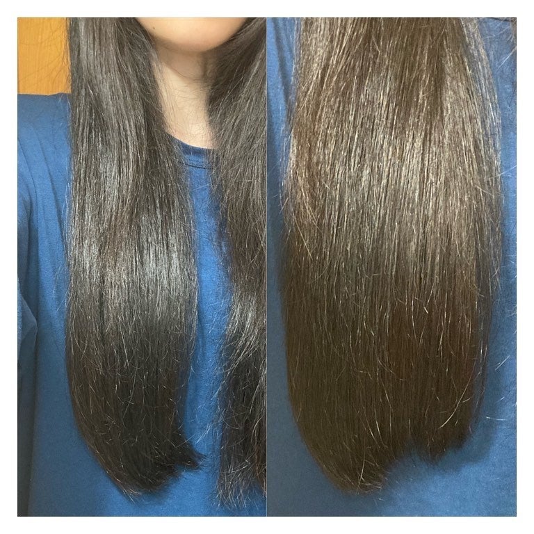 パフュームヘアオイル オスマンサス/La'dor/ヘアオイルを使ったクチコミ(5枚目)