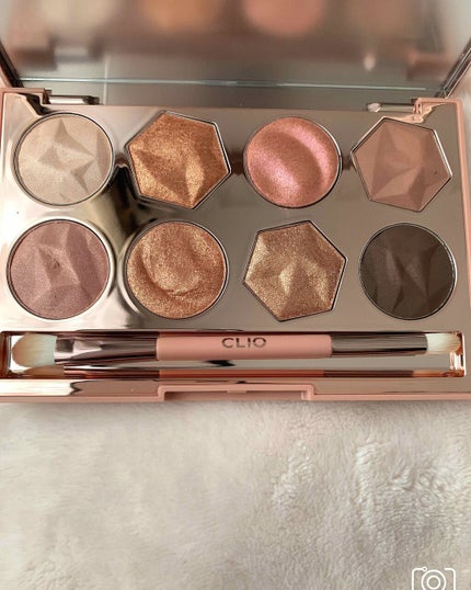 プリズム エアー アイ パレット/CLIO/アイシャドウパレットを使ったクチコミ(2枚目)