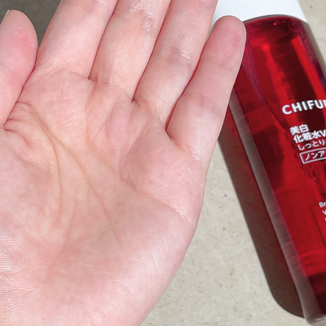 美白化粧水 VC&AR しっとりタイプ/ちふれ/化粧水を使ったクチコミ（2枚目）