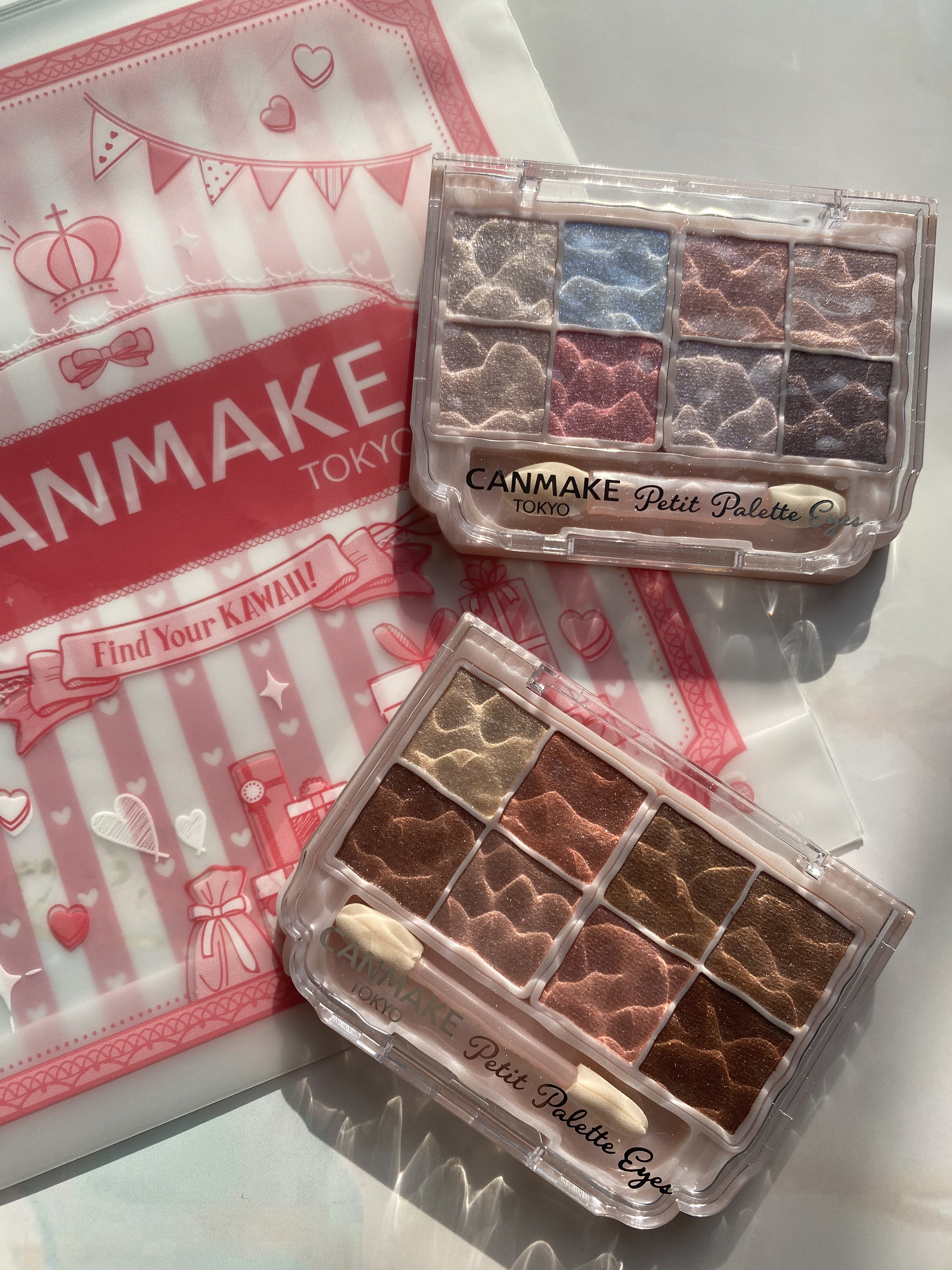 プティパレットアイズ（スパークリングタイプ）/キャンメイク/アイシャドウを使ったクチコミ（1枚目）