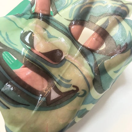 SNP アニマルフェイスマスク ドラゴンのクチコミ「【SNP アニマルフェイスマスク ドラゴン】
SNPのユニークなシートマスク!
ドラゴン柄が.....」(3枚目)