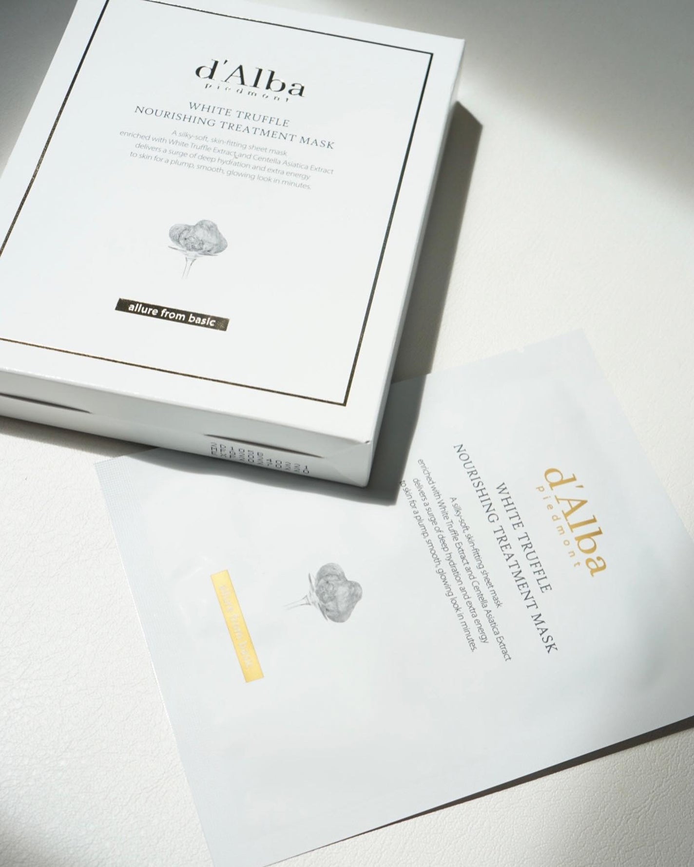 ホワイトトリュフナリシングトリートメントマスク/ダルバ/シートマスク・パックを使ったクチコミ(1枚目)