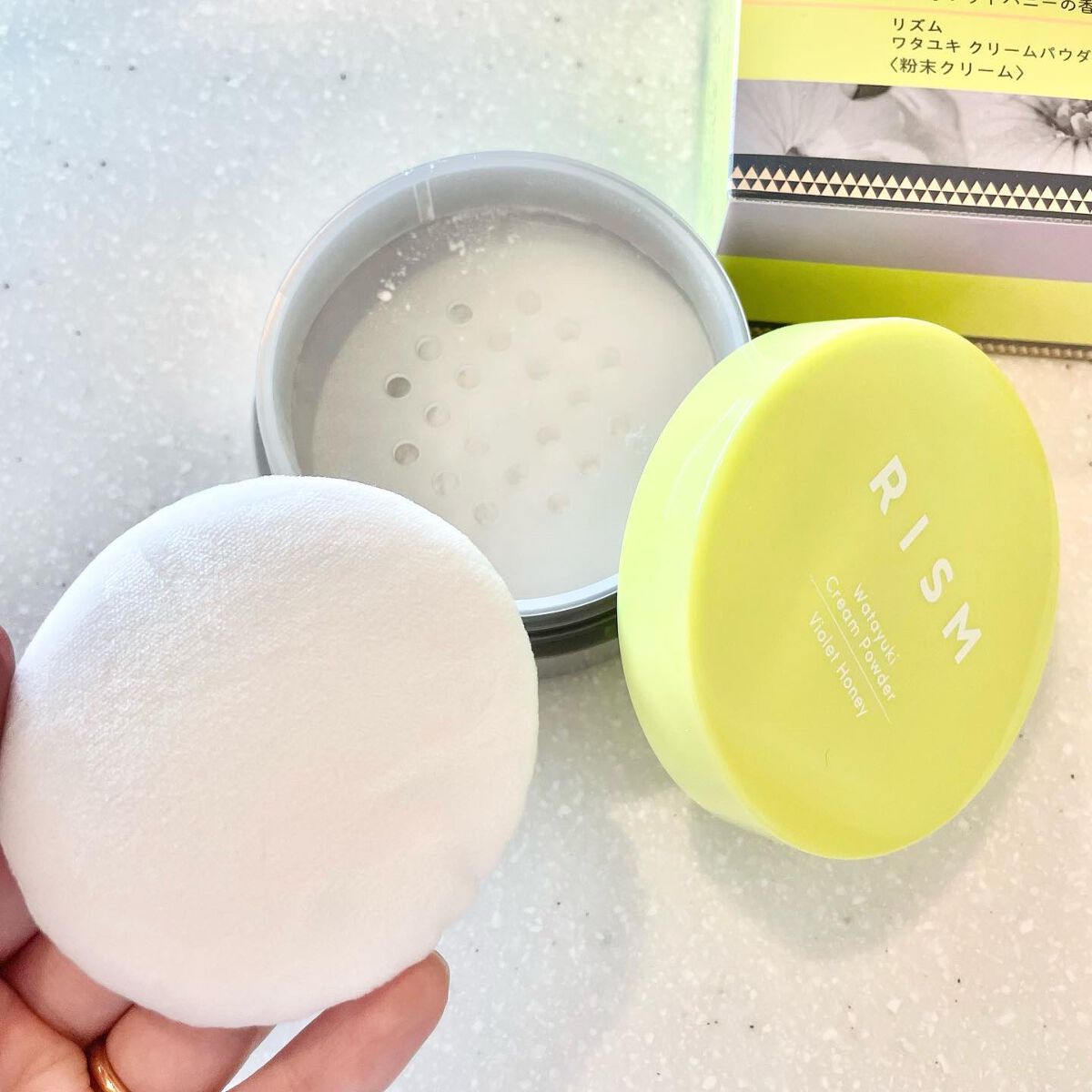 ワタユキ クリームパウダー/RISM/フェイスクリームを使ったクチコミ(3枚目)
