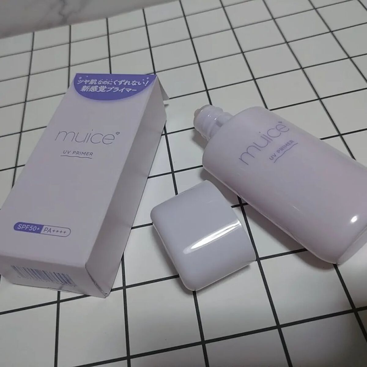 ツヤピッタプライマー/muice/化粧下地を使ったクチコミ（1枚目）