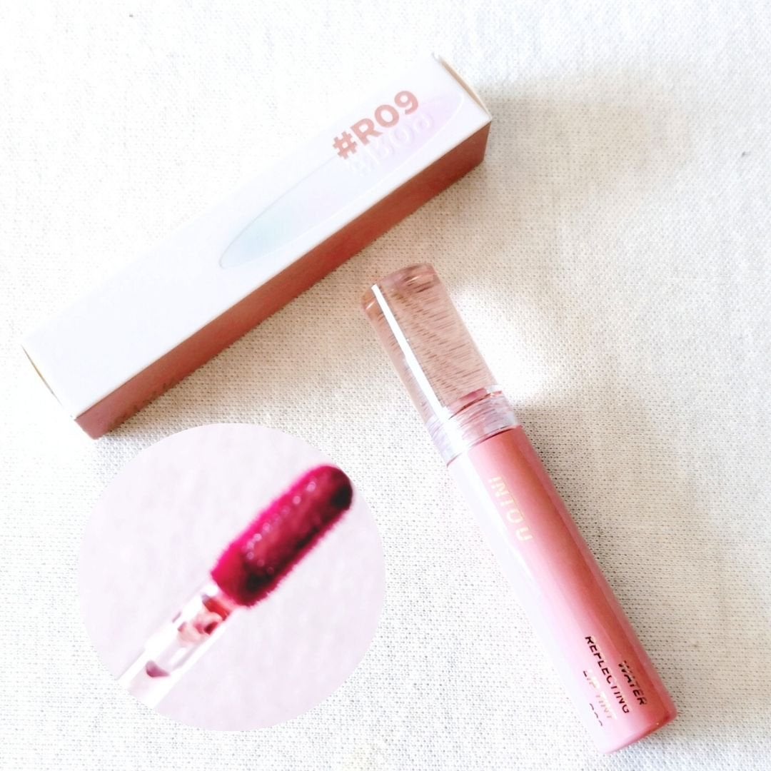 ウォーターリフレクティングリップティント/INTO U/リップティントを使ったクチコミ(8枚目)