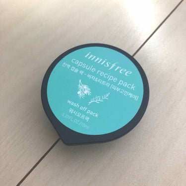 カプセルレシピパック B&T/innisfree/洗い流すパック・マスクを使ったクチコミ（1枚目）