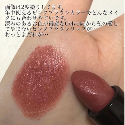 ディグニファイド リップス 04/Celvoke/口紅を使ったクチコミ(2枚目)