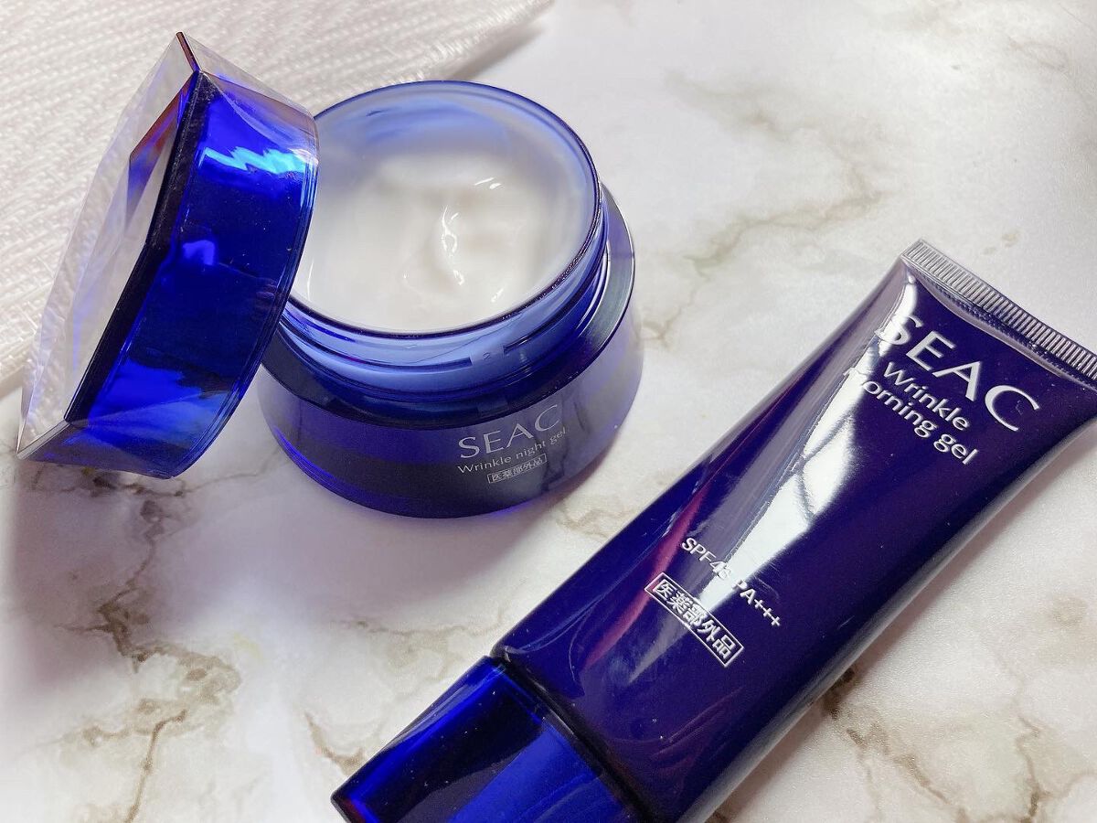 リンクルモーニングジェル/SEAC/フェイスクリームを使ったクチコミ（1枚目）