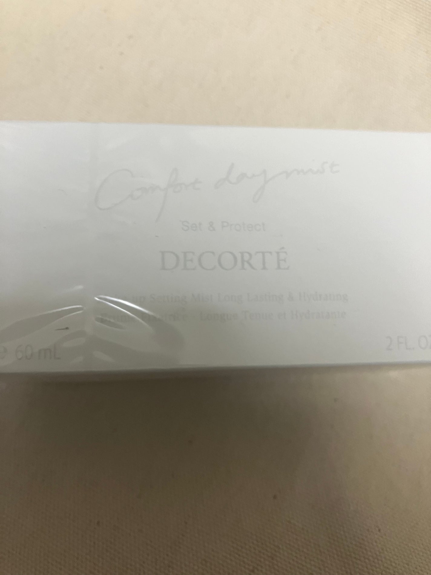 コンフォート デイミスト セット&プロテクト/DECORTÉ/ミスト状化粧水を使ったクチコミ(1枚目)