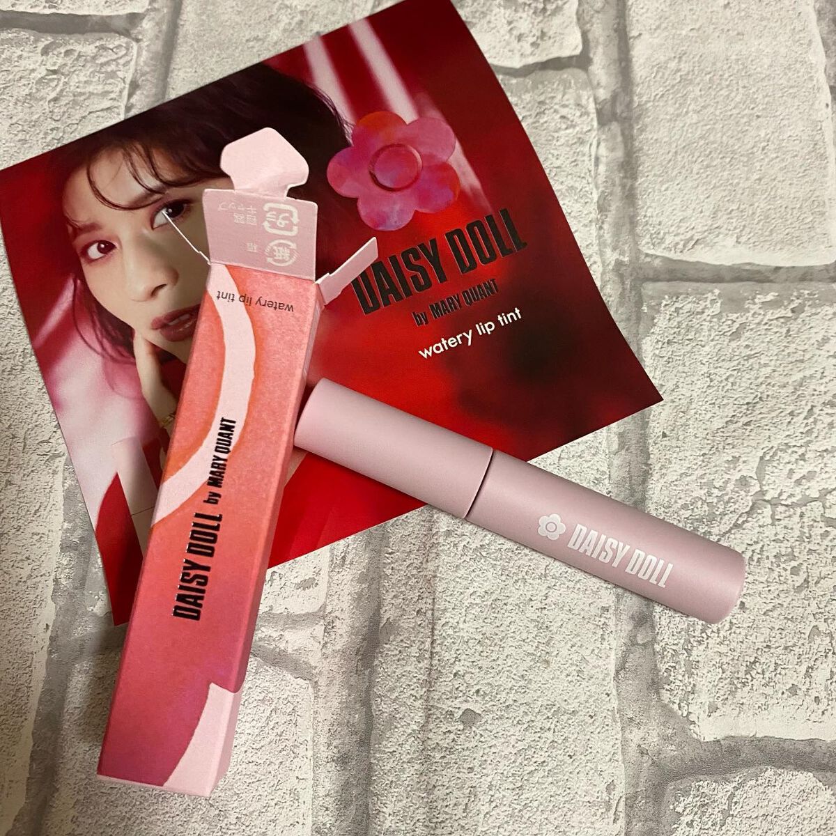 ウォータリー リップ ティント/DAISY DOLL by MARY QUANT/リップティントを使ったクチコミ(5枚目)