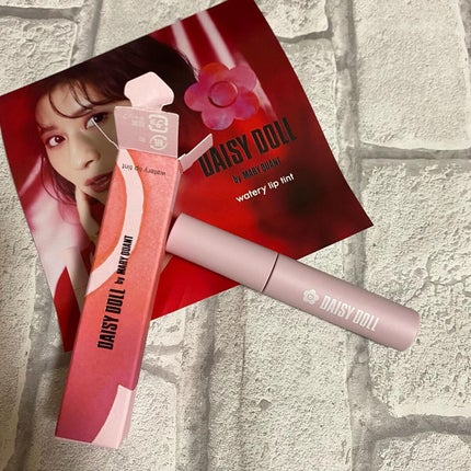 ウォータリー リップ ティント/DAISY DOLL by MARY QUANT/リップティントを使ったクチコミ(5枚目)