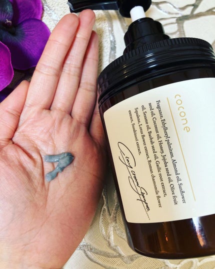 クレイクリームシャンプー(モイスト)/cocone/市販シャンプーを使ったクチコミ(4枚目)