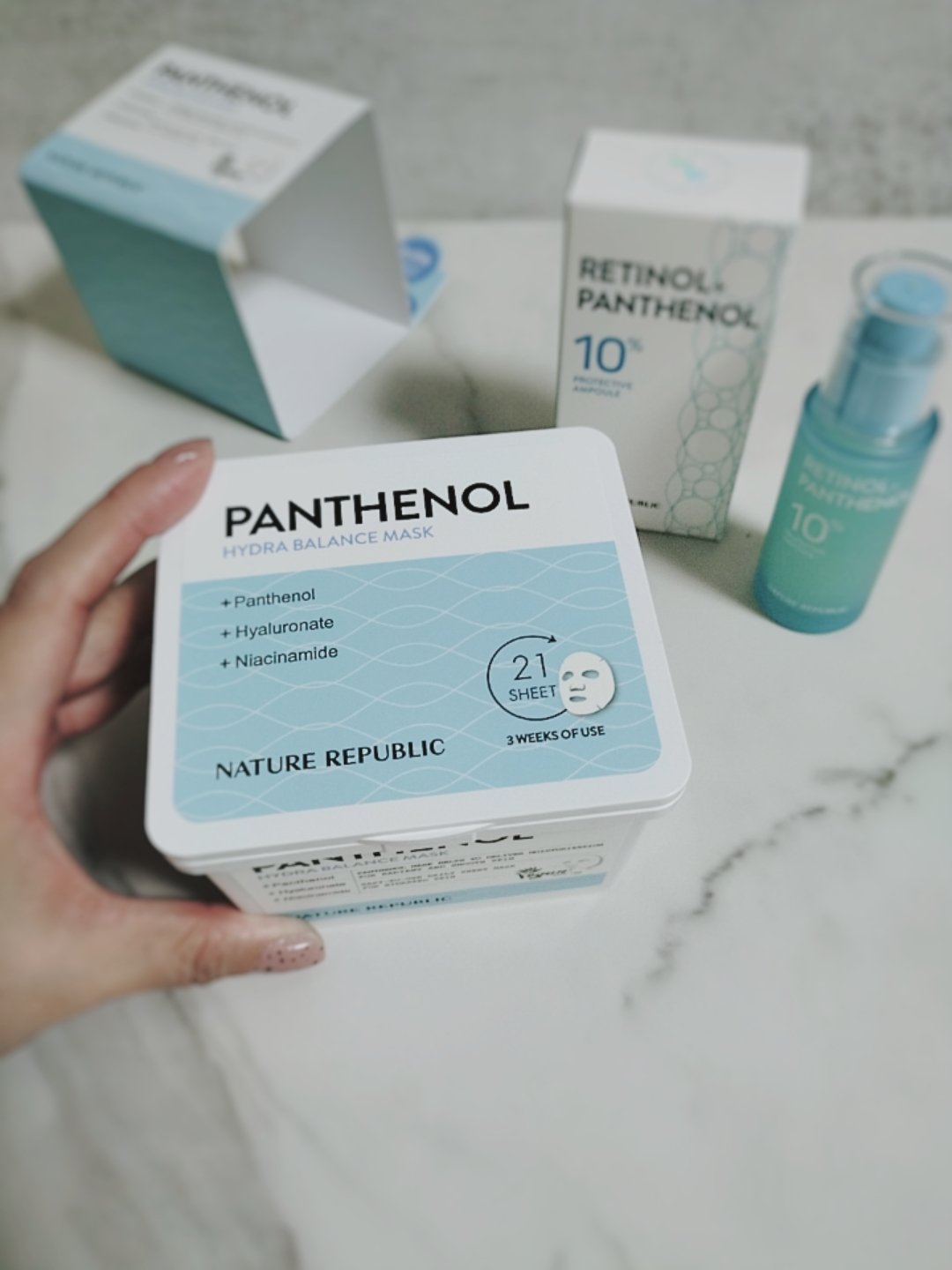 キューブマスク パンテノール/ネイチャーリパブリック/シートマスク・パックを使ったクチコミ（2枚目）