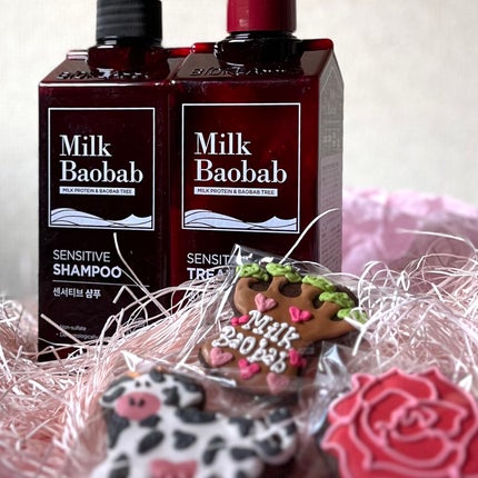 センシティブ シャンプー / トリートメント ダマスクローズ/ミルクバオバブ/市販シャンプーを使ったクチコミ(1枚目)