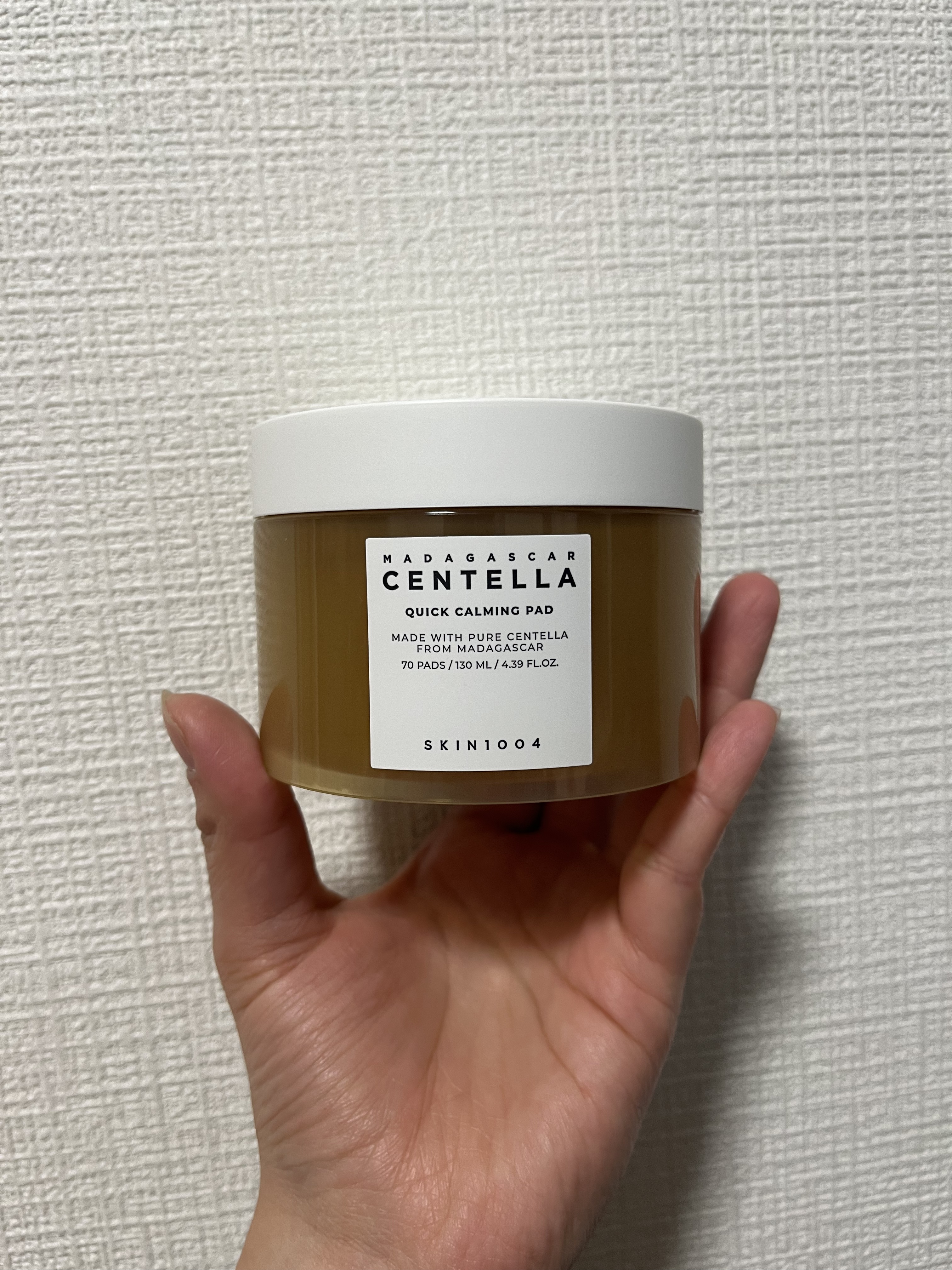 センテラ クイックカーミングパッド/SKIN1004/トナーパッドを使ったクチコミ（1枚目）