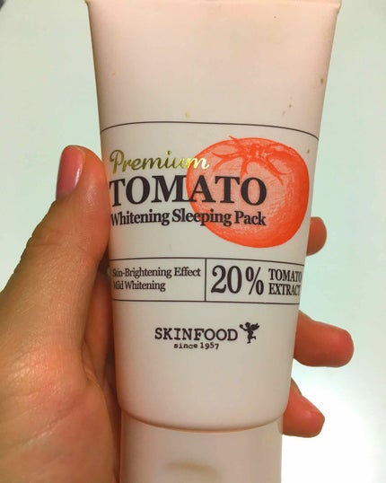 プレミアムトマト ミルキーフェイスパック/SKINFOOD/洗い流すパック・マスクを使ったクチコミ(1枚目)