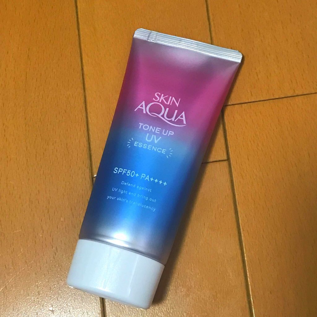 スキンアクア トーンアップUVエッセンス/スキンアクア/日焼け止めクリームを使ったクチコミ(1枚目)