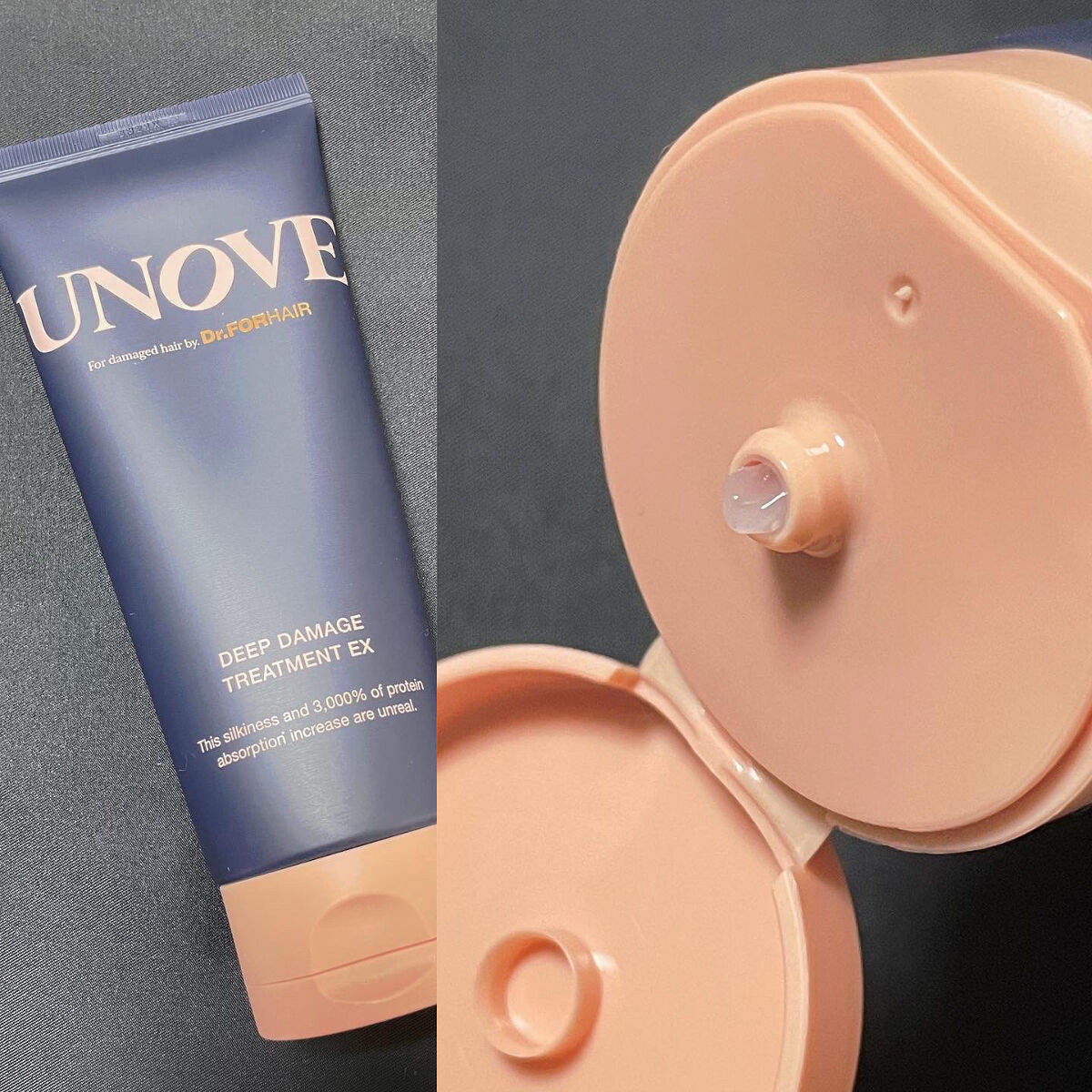 ディープダメージトリートメントEX/UNOVE/洗い流すヘアトリートメントを使ったクチコミ（3枚目）