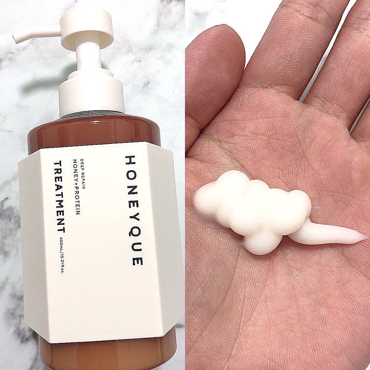 ディープリペア シャンプー モイスト／ヘアトリートメント モイスト/ハニーク/市販シャンプーを使ったクチコミ（3枚目）