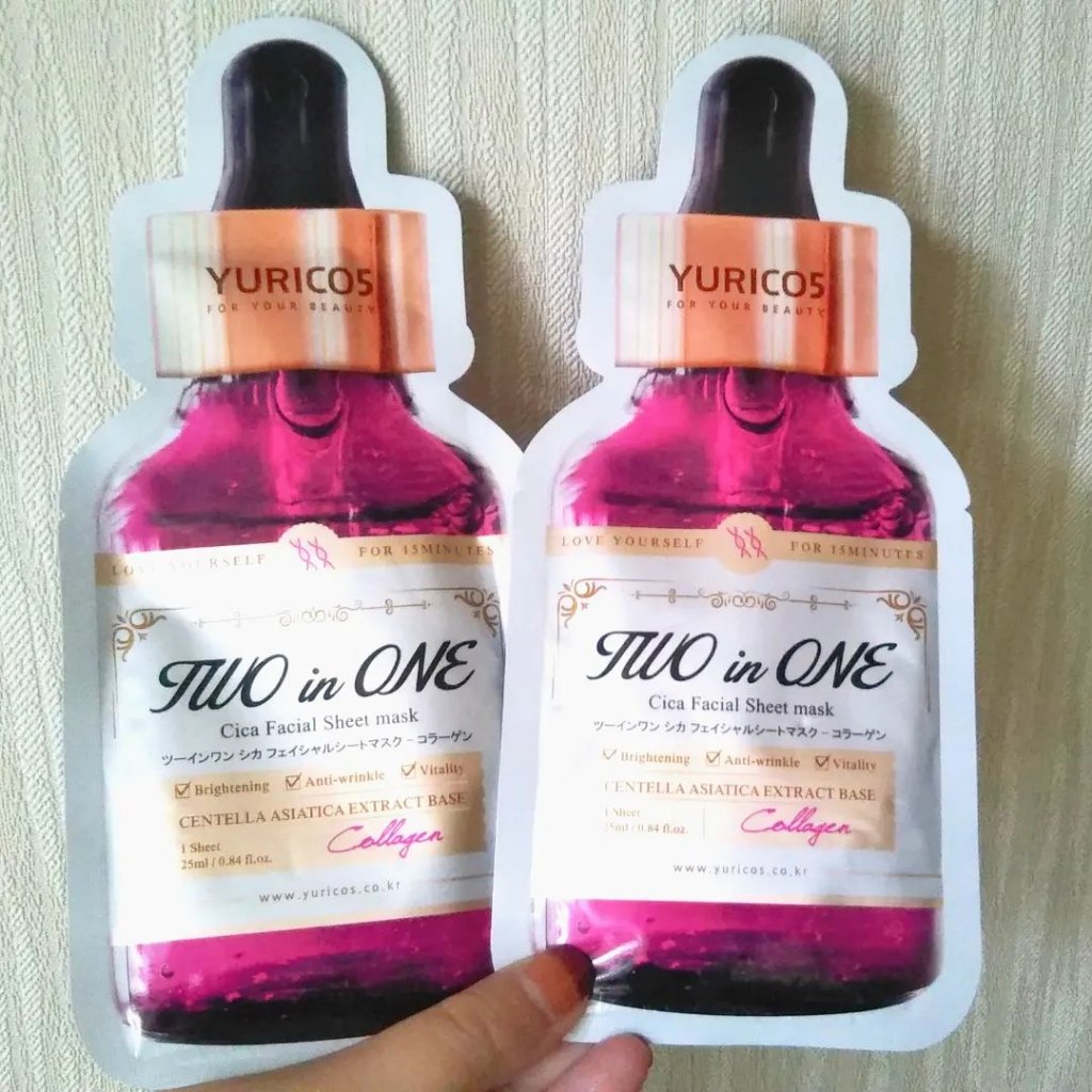 ユリコス 2in1 シカ フェイシャル シートマスク/YURICO5/シートマスク・パックを使ったクチコミ（1枚目）