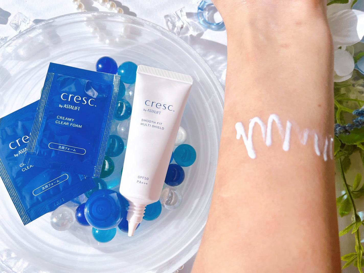 スムースフィット マルチシールド/cresc. by ASTALIFT/化粧下地を使ったクチコミ(2枚目)