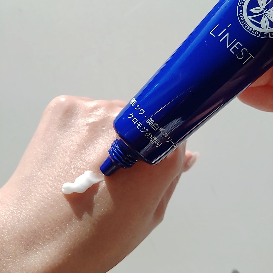 薬用リネスト シワ美白クリーム クロモジの香り/LiNEST/フェイスクリームを使ったクチコミ（3枚目）