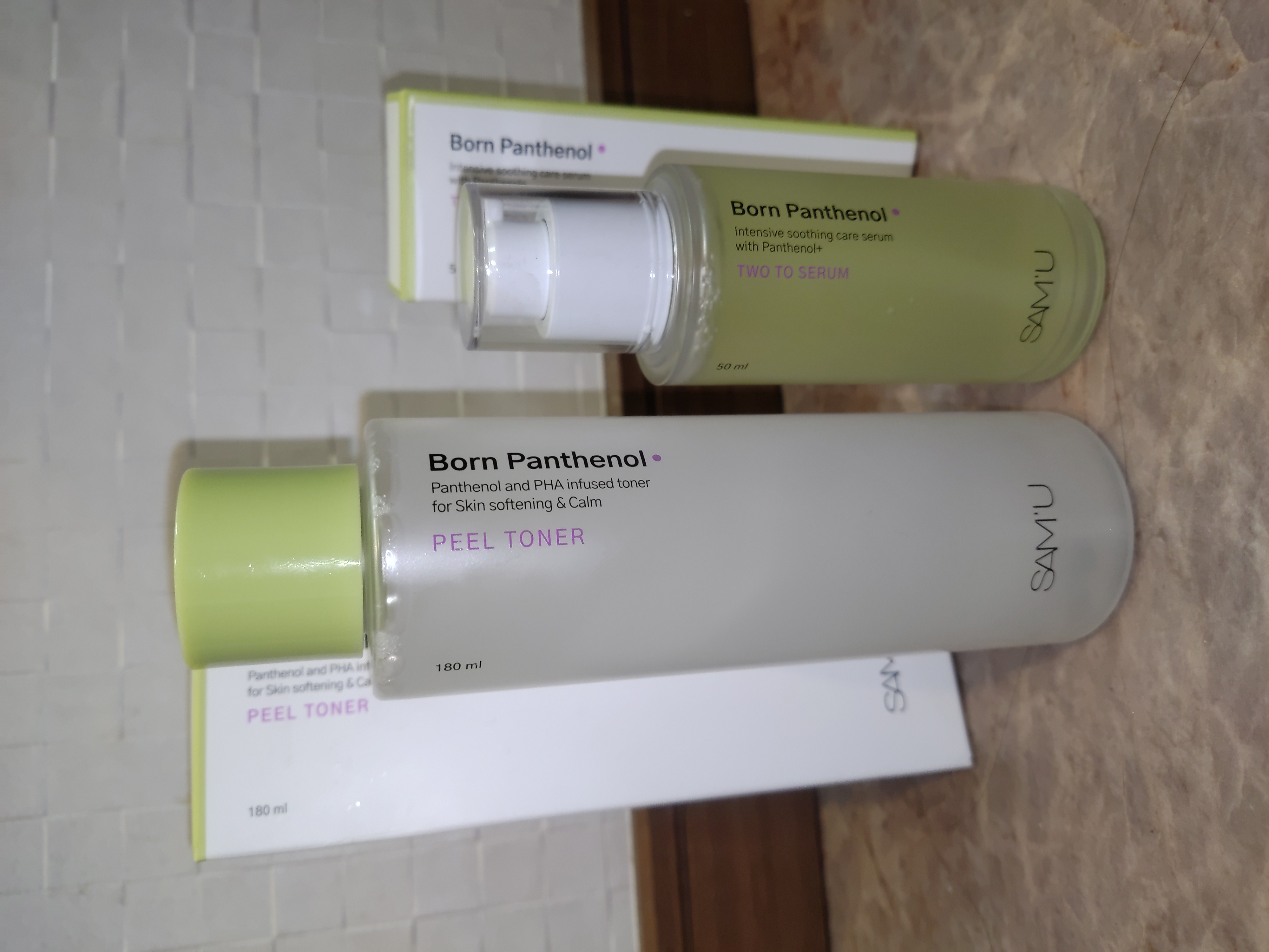 ボーンパンテノールピールトナー/SAM'U/化粧水を使ったクチコミ（2枚目）