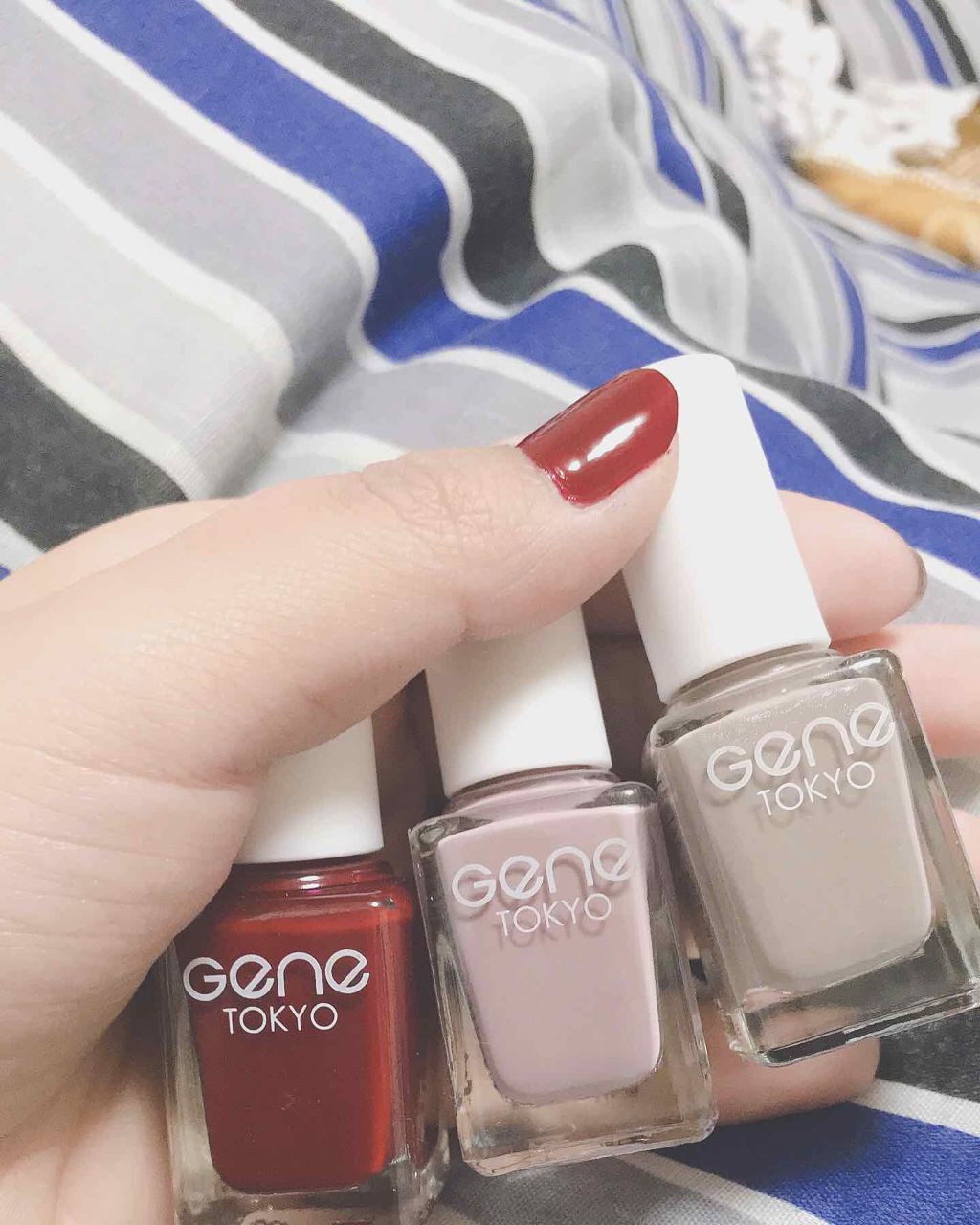 gene TOKYO ネイル/DAISO/マニキュアを使ったクチコミ(1枚目)