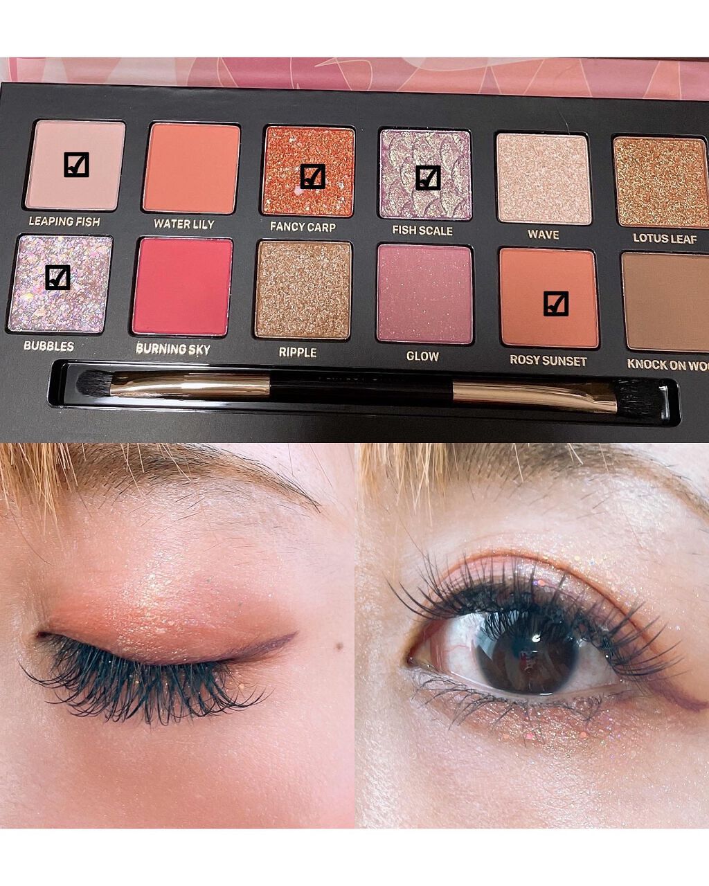 エクスプローラ12色 動物アイシャドウパレット/PERFECT DIARY/アイシャドウパレットを使ったクチコミ(7枚目)