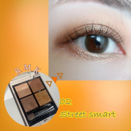 RMK シンクロマティック アイシャドウパレット/RMK/アイシャドウパレットを使ったクチコミ(1枚目)