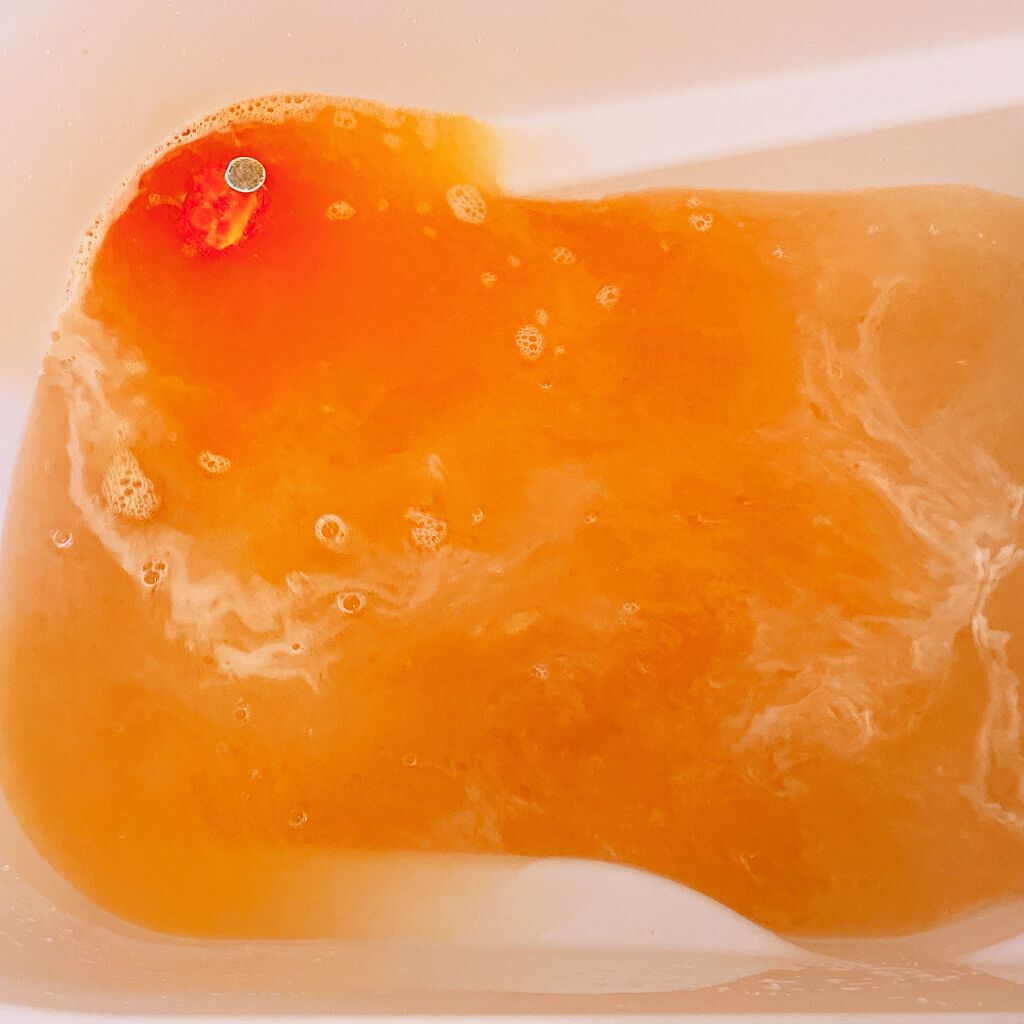 パンキン ナンキン（バスボム）/ラッシュ/炭酸系入浴剤を使ったクチコミ（2枚目）