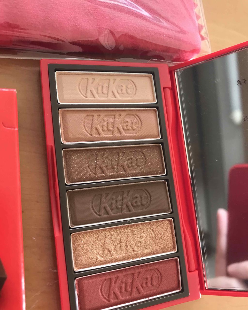 プレイカラーアイズ ミニ #キットカットオリジナル/ETUDE/アイシャドウパレットを使ったクチコミ（1枚目）